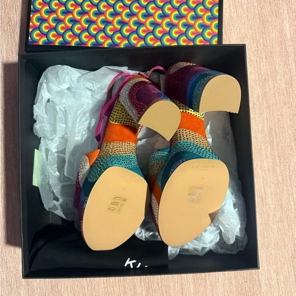 KURT GEIGER KENSINGTON PLATFORM HEEL - Picture 9 of 9